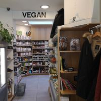 Inside at V.gan in Brussels