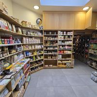 At the back at V.gan in Brussels