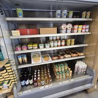 Fridge at V.gan in Brussels