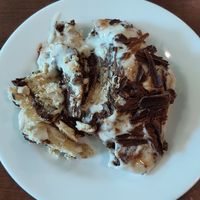 Vegan dessert at San Ro in Belo Horizonte