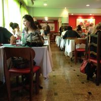 Interior of restaurant at San Ro in Belo Horizonte