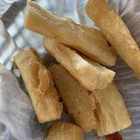 Yucca fries - fresh, not too salty, and not greasy   at Grill Creations in Garwood