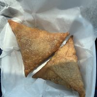 Samosas   at Flavors of India in Florence