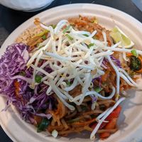 Veggie Pad Thai at Vegan Plate in Roseville