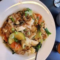 Drunken Noodles 👎 needed flavor at Vegan Plate in Roseville