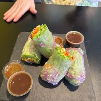 Summer Rolls at Vegan Plate in Roseville