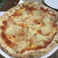 Vegan pizza  at La Pizzeria in Koh Tao