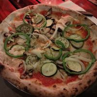 Vegana Pizza at La Pizzeria in Koh Tao