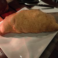 Panzerotto(deep fried Calzone) at La Pizzeria in Koh Tao