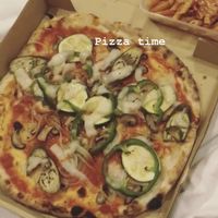 Updated Vegana. 
With vegan cheese  at La Pizzeria in Koh Tao