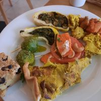 Selection from the buffet at DaTerra - Rua da Rosa in Lisbon