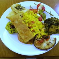 Cold buffet at DaTerra - Rua da Rosa in Lisbon