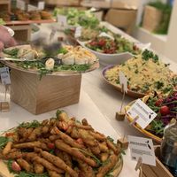Parts of buffet at DaTerra - Rua da Rosa in Lisbon