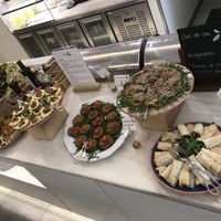 Small section of buffet   at DaTerra - Rua da Rosa in Lisbon