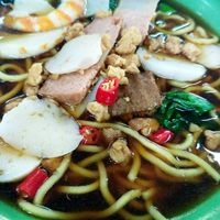 Vegetarian Prawn Noodle at Shan Yuan 善缘素食 in Northeast Singapore