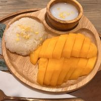 Sticky mango rice   at Fruit Fusion in Phuket