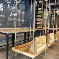 Funny seats at Fruit Fusion in Phuket