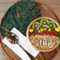 Green detox bowl at Fruit Fusion in Phuket