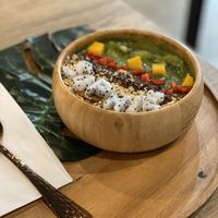  cuuuute!! green detox bowl  at Fruit Fusion in Phuket