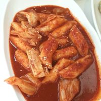 Tteokbokki at Maru JaYeonSik Kimbap in Seoul