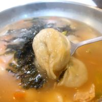 dumpling at Maru JaYeonSik Kimbap in Seoul