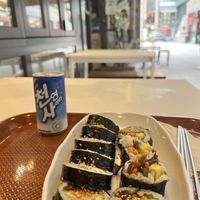 California rolls   at Maru JaYeonSik Kimbap in Seoul
