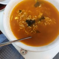 Ramen at Maru JaYeonSik Kimbap in Seoul