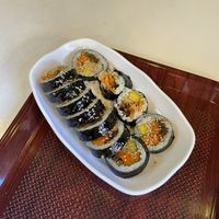 Fried tofu gimbap   at Maru JaYeonSik Kimbap in Seoul