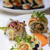 California Roll & Kimbap at Maru JaYeonSik Kimbap in Seoul