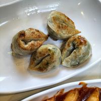 Missing  two dumplings, I ate a them . at Maru JaYeonSik Kimbap in Seoul