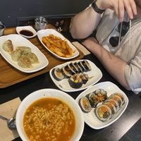 £15 worth of food!!   at Maru JaYeonSik Kimbap in Seoul