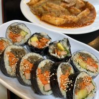 Kimbob 김바ㅂ  at Maru JaYeonSik Kimbap in Seoul