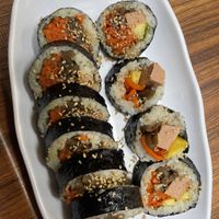   at Maru JaYeonSik Kimbap in Seoul