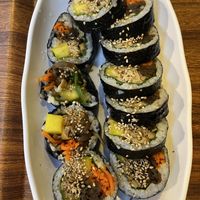 Tofu gimbap   at Maru JaYeonSik Kimbap in Seoul