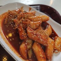 Tteokkboki at Maru JaYeonSik Kimbap in Seoul