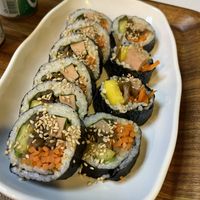   at Maru JaYeonSik Kimbap in Seoul