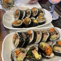   at Maru JaYeonSik Kimbap in Seoul