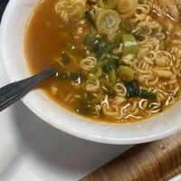 Ramyun   at Maru JaYeonSik Kimbap in Seoul