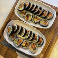   at Maru JaYeonSik Kimbap in Seoul