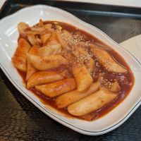 Tteokbokki at Maru JaYeonSik Kimbap in Seoul