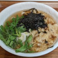 Noodle soup at Maru JaYeonSik Kimbap in Seoul