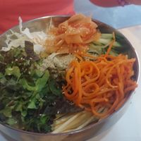 Cold Buckwheat Noodle Mix at Maru JaYeonSik Kimbap in Seoul