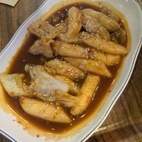 Tteokbokki at Maru JaYeonSik Kimbap in Seoul