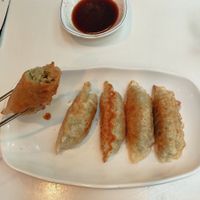 Dumpliiiiings at Maru JaYeonSik Kimbap in Seoul