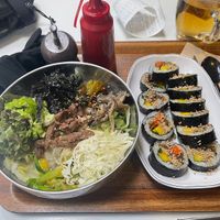   at Maru JaYeonSik Kimbap in Seoul
