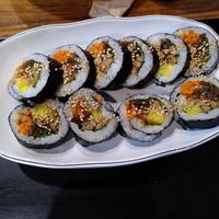 Gimbap at Maru JaYeonSik Kimbap in Seoul