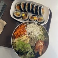   at Maru JaYeonSik Kimbap in Seoul