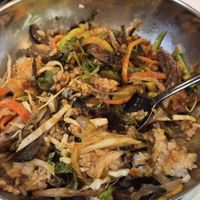 Bibimbap at Maru JaYeonSik Kimbap in Seoul