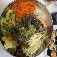 Bibimbap   at Maru JaYeonSik Kimbap in Seoul