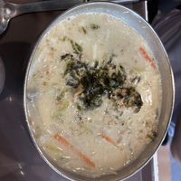 Noodle in brodo di perilla   at Maru JaYeonSik Kimbap in Seoul